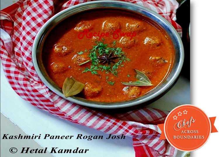 paneer-rogan-josh-kashmiri-cuisine | Vegetarian rogan josh recipe | Kashmiri Rogan Josh Recipe