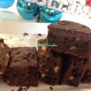 eggless-chocolate-almond-brownies