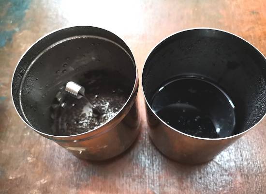 liquid coffee for Filter Coffee Recipe / Traditional South Indian Filter Coffee Recipe / filter coffee recipe | filter kaapi recipe | south indian filter coffee