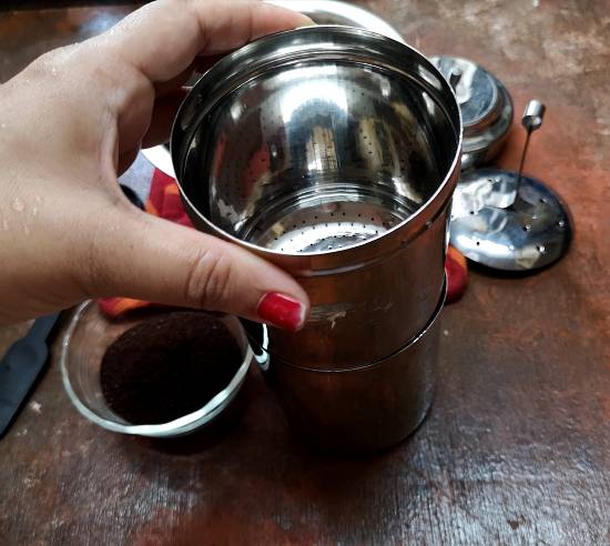 How to use filter for Filter Coffee Recipe