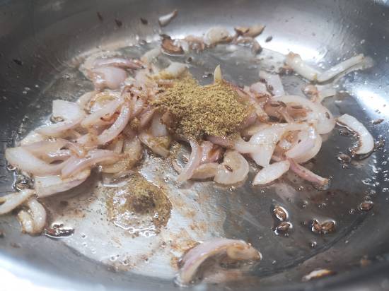 Potato Masala Curry / step-by-step