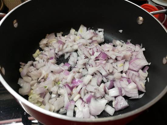 saute onions for mexican beans and corn Recipe
