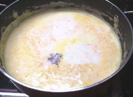 boiling milk pumpkin kheer | kaddu ki kheer 