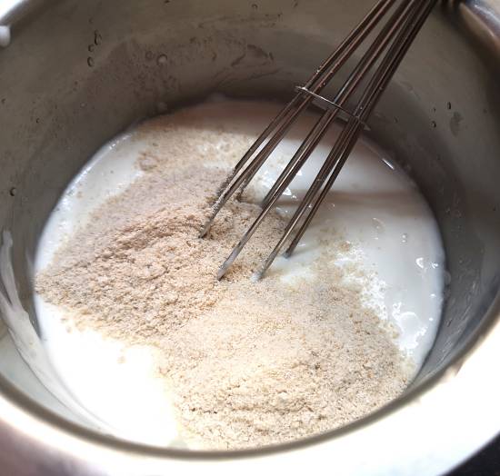 add rajgira flour in vrat kadhi | rajgira kadhi recipe | navratri recipe