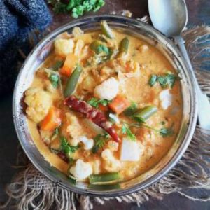 recipe of veg kurma, how to make vegetable korma