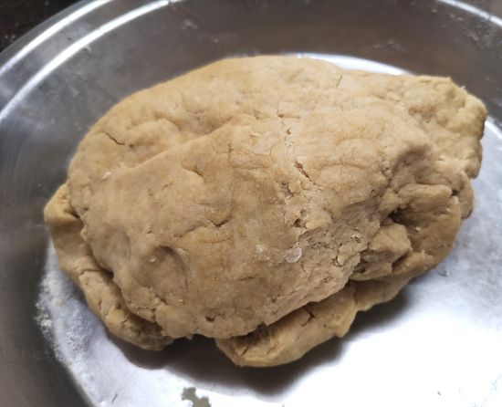 This is how galette dough looks like, how to make a galette dough