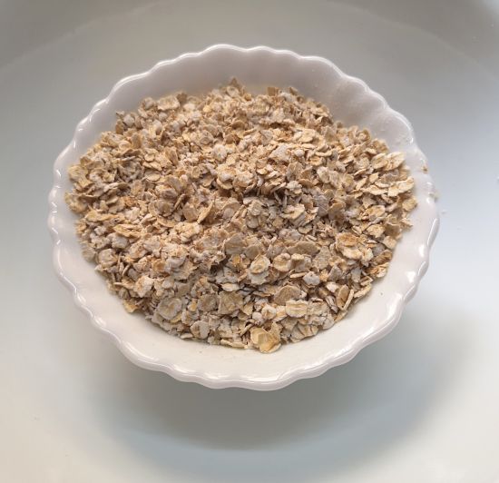 close up look of roasted Oats