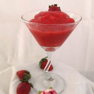 How to make Strawberry Sorbet