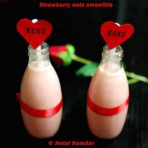 Strawberry and Oats Smoothie Recipe