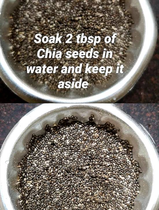 Chia seeds for preparing Chia Pudding