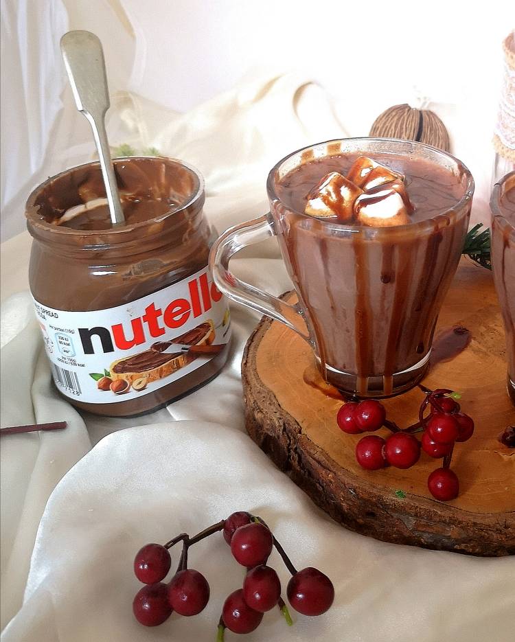 How to make Nutella Hot Chocolate Recipe, Nutella hot chocolate recipe 